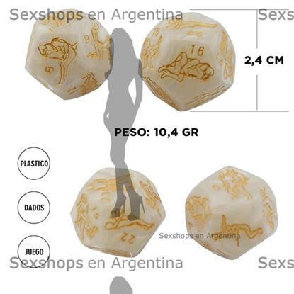 Kit de dados de 12 posiciones